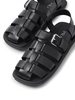 Prada Interwoven Straps Flat Sandals