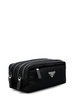 Prada Triangle Logo Plaque Make-Up Bag