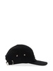 Black Cotton Tedji Baseball Cap