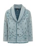 Alanui Bandana-Jacquard Button-Up Cardigan