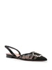 Malone Souliers Misha Embellished Mesh Slingback Ballet Flats