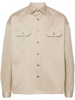 Prada Rope-Coloured Shirt With Pockets Men