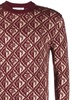 Moon Diamant jacquard wool-blend jumper