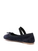 Miu Miu Bow-Detail Suede Ballerina Shoes