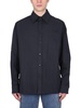 Bottega Veneta Man Midnight Blue Cotton Blend Shirt