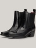 Tommy Hilfiger Leather Cowboy Boot Shoes