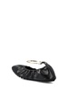 FENDI Filo Leather Ballerina Flat