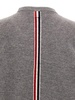 Crewneck Sweater With Tricolor Band