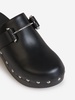 Givenchy Logo Leather Clogs