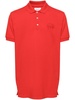 logo-embroidered organic cotton polo shirt