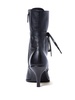 Miu Miu Stivaletti (16-2Laced-Up Leather Stiletto Boots8)