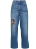 Stella McCartney Crystal-Embellished Jeans