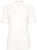 Self-Portrait White Cotton Embroidery Top Clothing