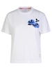 Thom Browne 'Rose' White Cotton T-Shirt Woman