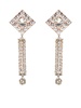 Alessandra Rich Embellished Pendant Earrings