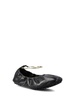 FENDI Filo Leather Ballerina Flat