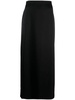 Lanvin Long Satin Skirt