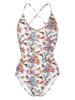 Anjuna Mara Printed One Piece Swimsuit