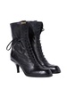 Miu Miu Stivaletti (16-2Laced-Up Leather Stiletto Boots8)