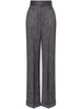 wide-leg tailored trousers