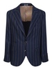 Blue Pinstripe Tailored Jacket