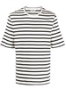 Jil Sander Plus Striped Cotton T Shirt