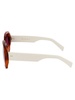 Marni Eyewear Oversized Frame Sunglasses