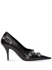 Balenciaga Le Cagole Leather Pumps