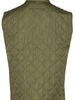 diamond-quilted logo-embroidered gilet