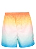 Casablanca Swim Shorts With Jacquard Effect