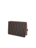 Fendi Logo Detailed Square Clutch Bag