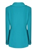 Rouche Enver Satin Turquoise Jacket