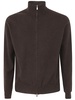 Filippo De Laurentiis Wool Cashmere Long Sleeves Full Zipped Sweater Clothing