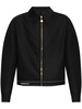 Casablanca Wool Blend Bomber Jacket With Zip