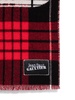 TARTAN WOOL SCARF WITH "GAULTIER" LOGO