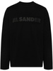 Jil Sander Cotton T-Shirt With Logo Print