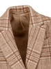 Brunello Cucinelli Checkered Buttoned Coat