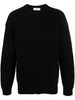 ribbed-knit wool jumper