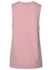 Sportmax Vest In Pink Cashmere Blend