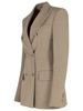 Sportmax 'Ocroma' Brown Wool Blend Blazer