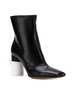 Maison Margiela Leather Boot Black/White