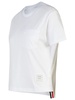 Thom Browne White Cotton T-Shirt Woman