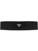 Prada Gold Logo Hairband