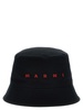 Logo Embroidery Bucket Hat Hats Black