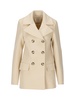 Sportmax Double-Breasted Long-Sleeved Coat