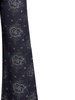 floral-jacquard flared jeans