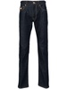 Versace Mid-Rise Slim Cotton Jeans