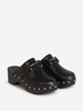 Givenchy Logo Leather Clogs