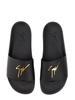 Giuseppe Zanotti Brett Slide Sandal With Logo