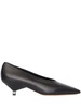 45mm Ebisa leather pumps